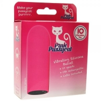 Pink Pussycat Silicone Bullet Vibrating