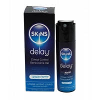 Skins Delay Climax Control Benzocaine Gel 15ml