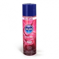 Skins Excite Tingling Water Based Lubricant 4.4 Oz