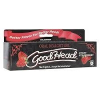 Goodhead Oral Delight Gel 1 Oz Strawberry (bulk)