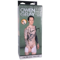 Signature Cocks Owen Gray Silicone Vanilla