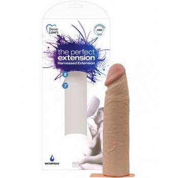 Perfect Harnessed Penis Extension 9 inches