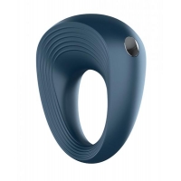 Satisfyer Rings 1 Plus Vibration Blue Vibrating Cock Ring Blue