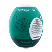 Satisfyer Naughty Masturbator Egg Dark Green (net)