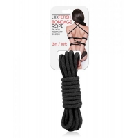 Lux Fetish Bondage Rope 3m Black