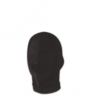 Lux Fetish Open Mouth Stretch Hood Black O/S