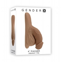 Gender X 4in Silicone Packer Medium