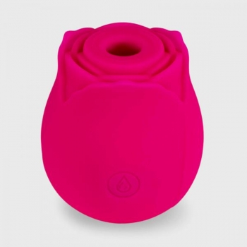 Loe The Rose Premium Suction Stimulator Neon Pink