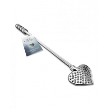 Nixie Stainless Steel Riding Crop Heart
