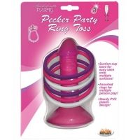 Pink Pecker Party Ring Toss Game