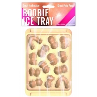 Boobie Ice Cube Tray Assorted Shapes 2 Pack