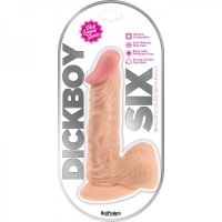 Dickboy 6 In Realistic Dildo W/ Balls