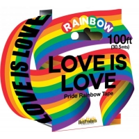 Love Is Love Rainbow Caution Tape