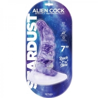 Stardust Alien Cock Silicone Textured Dildo 7in