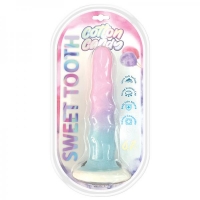 Cotton Candy Sweet Tooth 6.7in Silicone Dildo