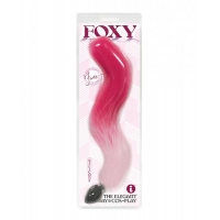 Foxy Tail Silicone Butt Plug Pink