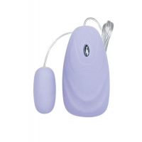 B12 Bullet Vibrator with Remote Baby Blue