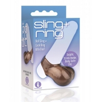 The Nines Ball Sling Plus Ring Cock Ring And Ball Sling