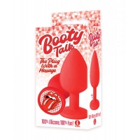 The 9's Booty Talk The Tongue Silicone Butt Plug