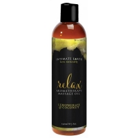 Intimate Earth Relax Massage Oil 8oz
