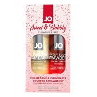 Jo Sweet & Bubbly Pleasure Set Champagne/chocolate Strawberry