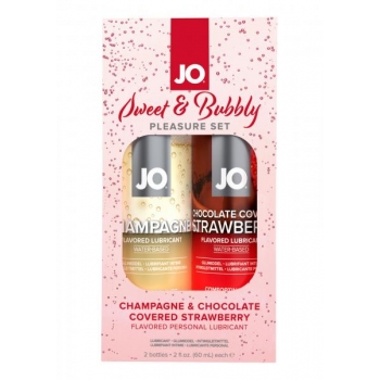 Jo Sweet & Bubbly Pleasure Set Champagne/chocolate Strawberry