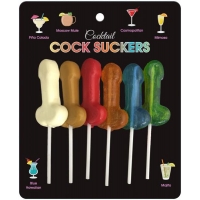 Cocktail Cock Suckers 6 Pcs
