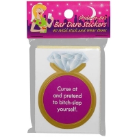 Bride-to-be Bar Dare Stickers