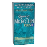 Kimono Micro Thin Condoms Aqua Lube 12 Pack