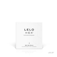 Lelo Hex Original Latex Condom 3 Pack