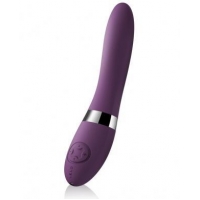 Elise 2 Dual Vibrating Silicone Vibrator Waterproof - Purple