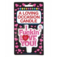 A Loving Occasion Candle I F*ckin' Love You