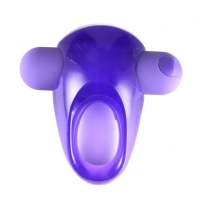 Casey Vibrating Erection Enhancer Ring Purple