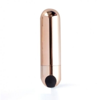 Jessi Rechargeable Mini Bullet Vibrator Rose Gold
