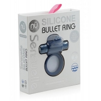 Sensuelle Silicone Bull Ring Navy Blue
