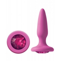 Glams Mini Butt Plug Pink Gem