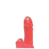 Lifeforms Big Boy Dong With Suction Base 9 Inch  - Red