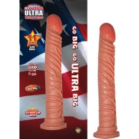Ultra Whopper 11 inches Slim Dildo Beige