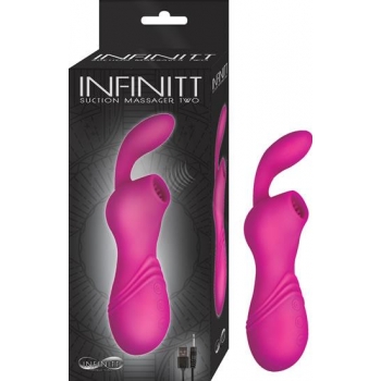 Infinitt Suction Massager Two Pink Vibrator