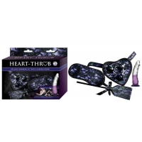 Heart-throb Deluxe Harness Kit Curved Dong Purple