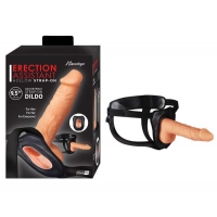 Erection Assistant Hollow Strap-on 9.5in White