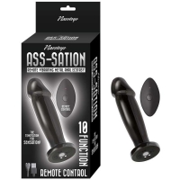 Ass-sation Remote Vibrating Metal Anal Ecstasy Black