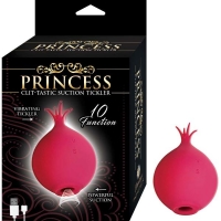 Princess Clit-tastic Suction Tickler Red