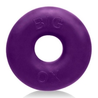 Big Ox Cockring Silicone/tpr Blend Eggplant Ice (net)