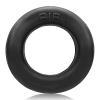 Air Airflow Cock Ring Silicone TPR Blend Black