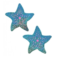 Pastease Twinkling Aqua & Pink Starfish
