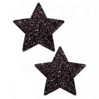 Pastease Sparkle Black Stars
