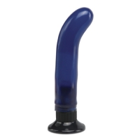 Waterproof G-Spot Wallbanger Blue Vibrator