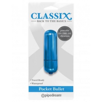 Classix Pocket Bullet Vibrator Blue