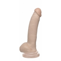 Basix Rubber Works 9 inches Beige Dong With Suction Cup